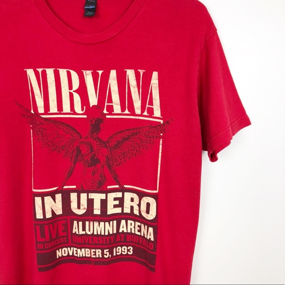 red nirvana shirt